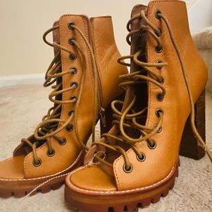 Jeffrey Campbell x Free people Collab Booties